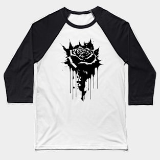 black rose ink Baseball T-Shirt